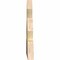 Ekena Millwork Saratoga Rough Sawn Timber Gable Bracket, Douglas Fir, 36"W x 21"H x 2"D x 6"F, 14/12 Pitch GBW036X21X0206SAR00RDF - alternate 2